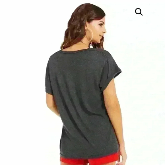 Wildfox Isle Wanna Get Away Gray Manchester Tee - Picture 4 of 10